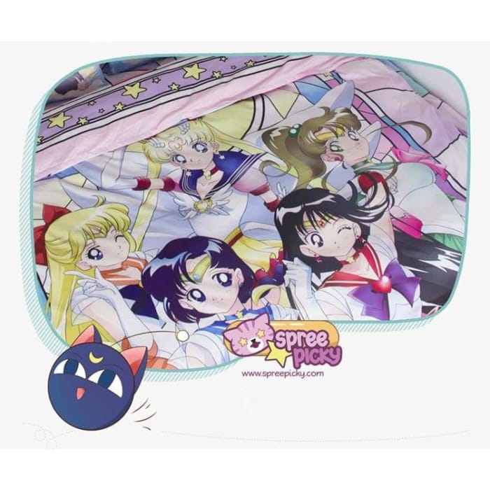 Kawaii Sailor Moon Bedding Sheet Set C13298