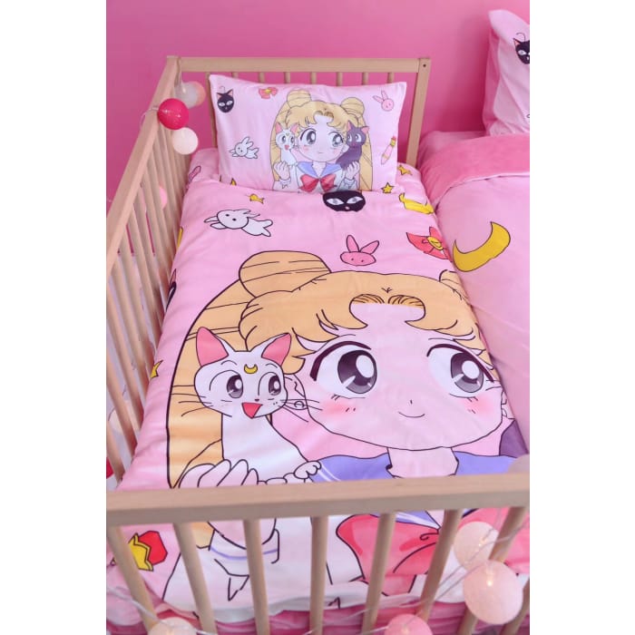 Kawaii Sailor Moon Luna Bedding Sheet Set CP1711515 - Cospicky