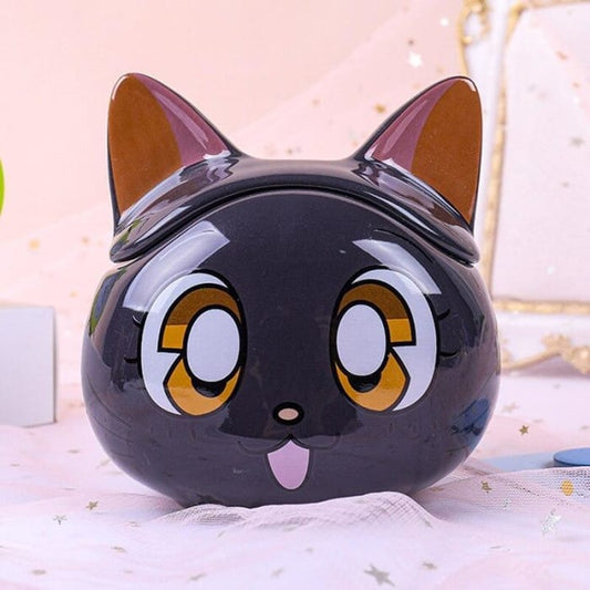 Kawaii Sailor Moon Luna Cat Purple Cute Mug CC1693 - Cup