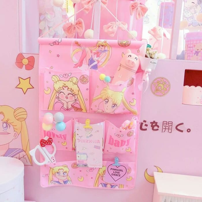 Kawaii Sailor Moon Usagi Wall Hanging Box C13439 - Cospicky