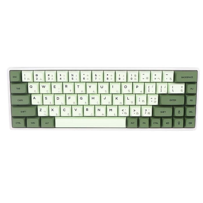 Keypro Matcha Green Ethermal PBT keycap set