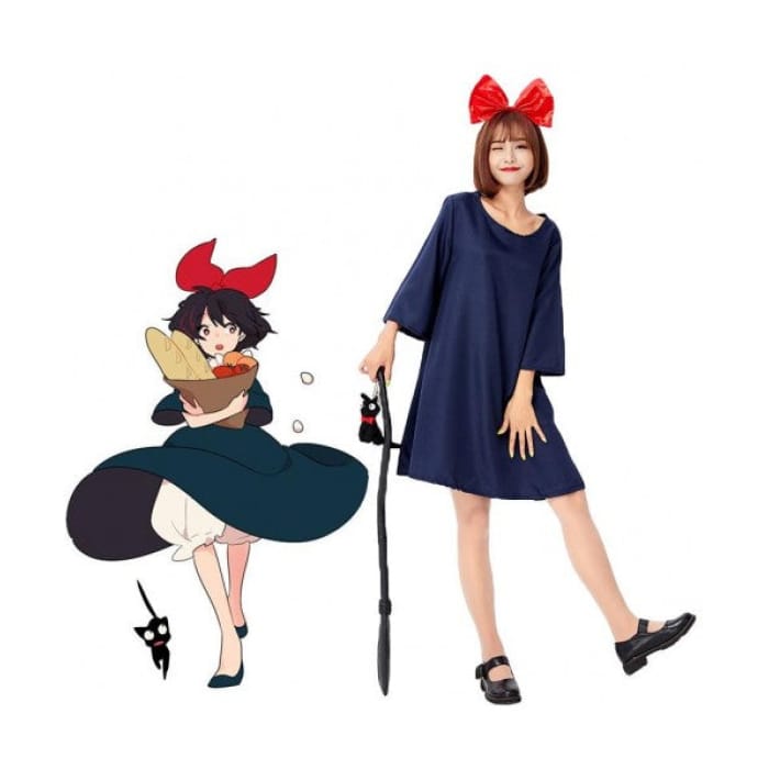 Kiki’S Delivery Service Kiki Halloween Cosplay Costume Ze23