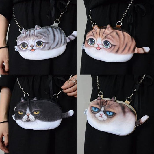 Kitty Chain Crossbody Bag CP179148 - Cospicky