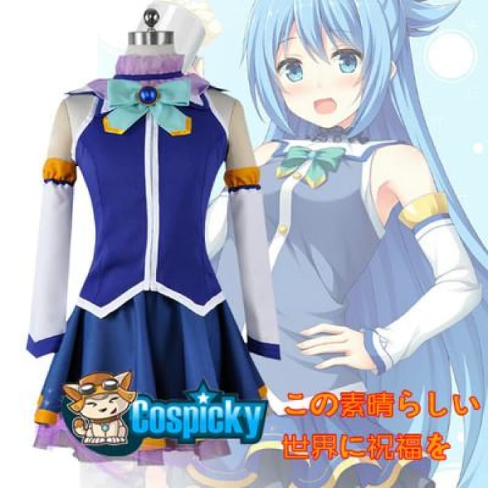 Konosuba Aqua Cosplay Dress CP1812237 - Cospicky
