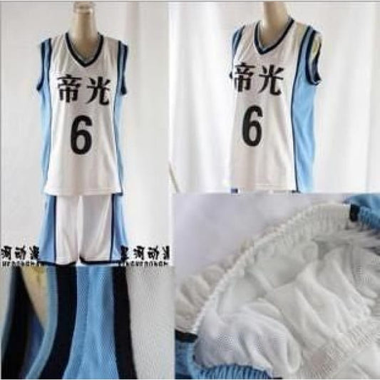 Kuroko's Basketball Aomine Daiki Cosplay Costume-1
