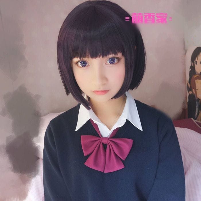 Kuzu no Honkai - Yasuraoka Hanabi Cosplay Wig-4