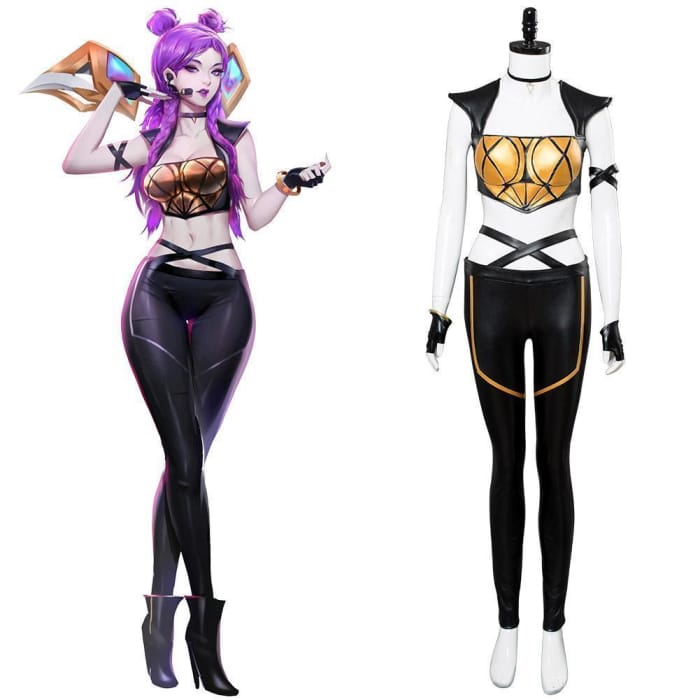League of Legends Daughter of the Void Kaisa K/DA Skin Cosplay Costume - Cospicky
