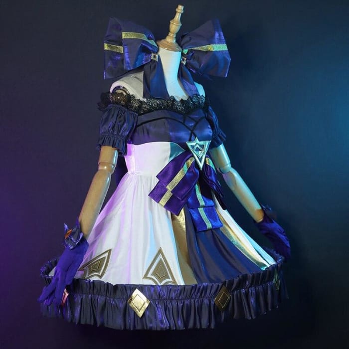 League of Legends Gwen The Hallowed Seamstress Cosplay Costume CC0198 - Cospicky