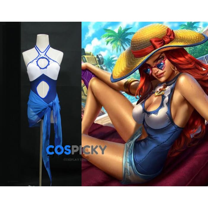 League of Legends Miss Fortune Pool Party Swimsuit CP179348 - Cospicky
