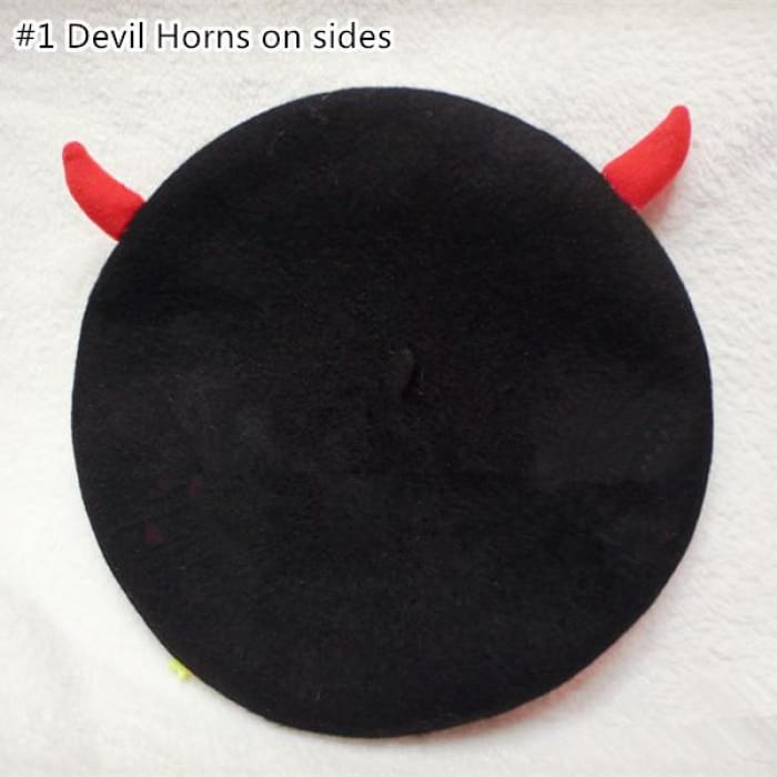 Little Devil Beret Hat CP153378 - Cospicky