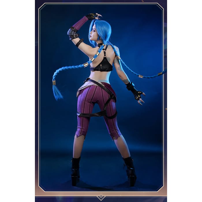 Lol League Of Legends Cos Costume Jinx Battle The Two Cities