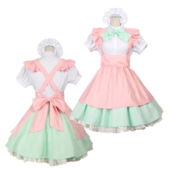 Lolita Dresses French Maid Cosplay Costume C13012 - Cospicky