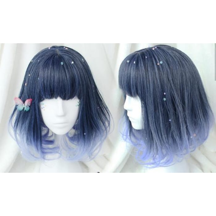 Lolita Mermaid Dark Blue Wig CP165380 - Cospicky