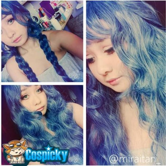 Lolita Mermaid Dark Blue Wig CP165380 - Cospicky