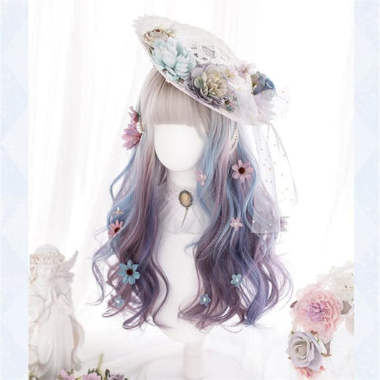 Lolita Misty Gradient Long Curly Wig C15565 - Cospicky