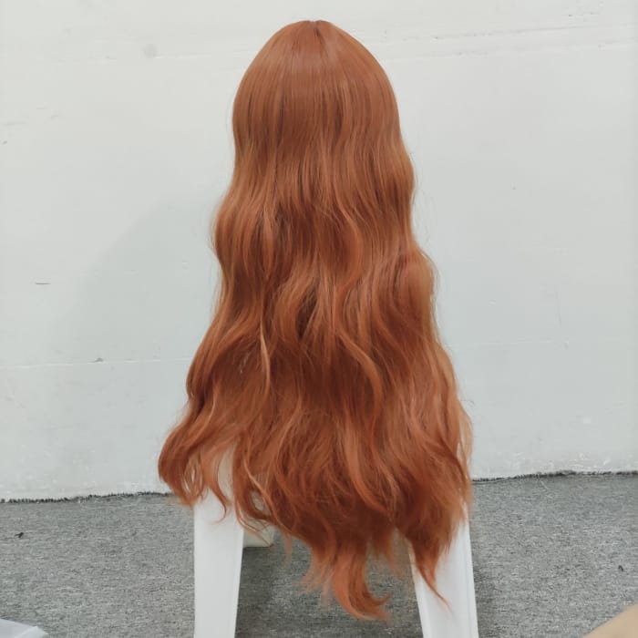 Lolita Pumpkin Long Curly Wig C15560 - wigs
