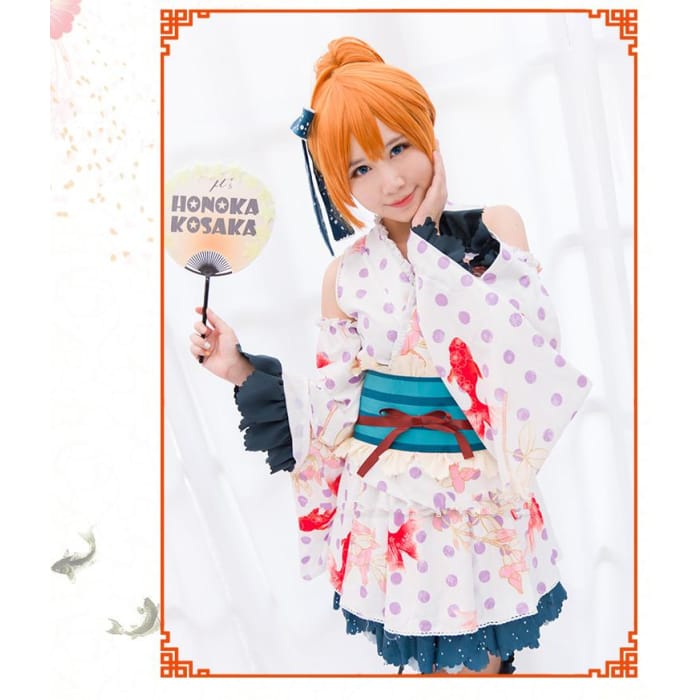 [Love Live] Kousaka Honoka Bathrobe Cosplay Costume CP154523 - Cospicky