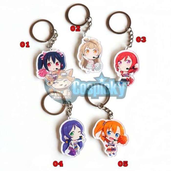 Lovelive - Cheerleaders Acrylic Anime Key Chain CP153222 - Cospicky