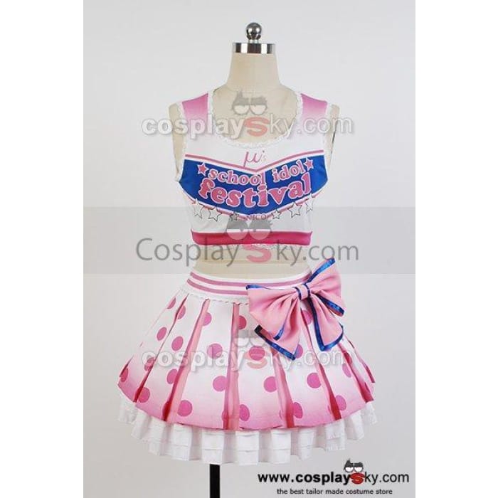 LoveLive! Yazawa Niko Cheerleaders Uniform Cosplay Costume - Cospicky