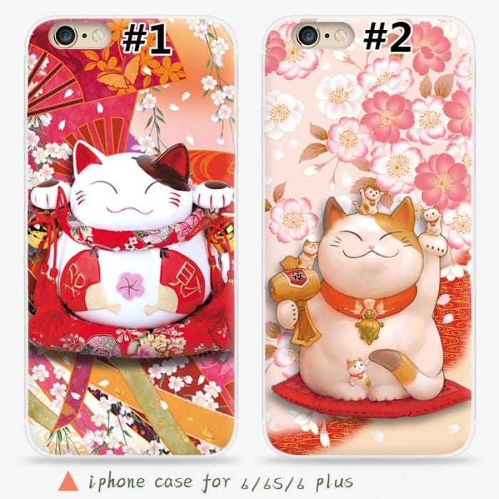Lucky Cat Fortune Neko Phone Case CP166283 - Cospicky