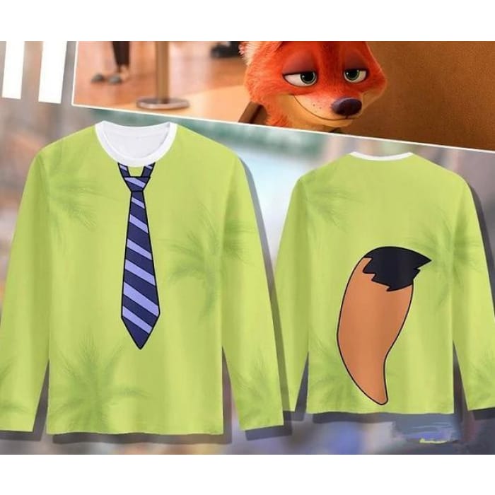 M-2XL Cutie Couple Judy/Nick Shirt/Tee/Vest CP167232 - Cospicky
