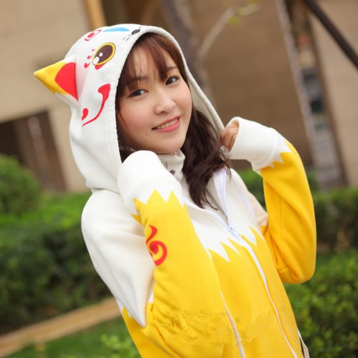 M-XXL Touken Ranbu Online Fox Hoodie Sweater Coat CP154425 - Cospicky