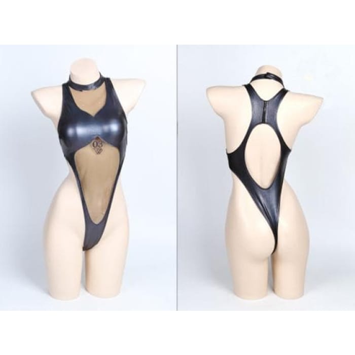 Manta Ray Hot Stamping Laser Swimsuit C15587