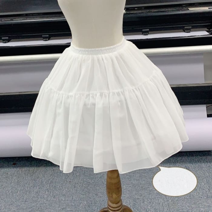 Mesh Petticoat Skirt-1
