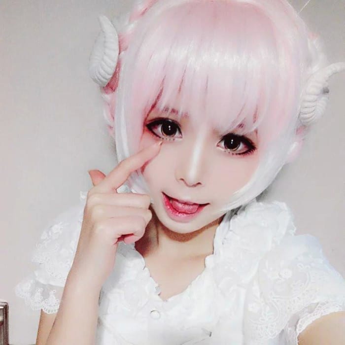 Mix Pink and White Harajuku Lolita Wig CP166217 - Cospicky