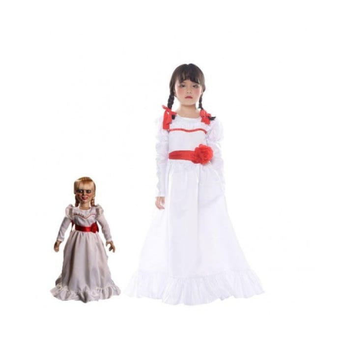 Movie Annabelle Cosplay Halloween Party Fancy Dress For 