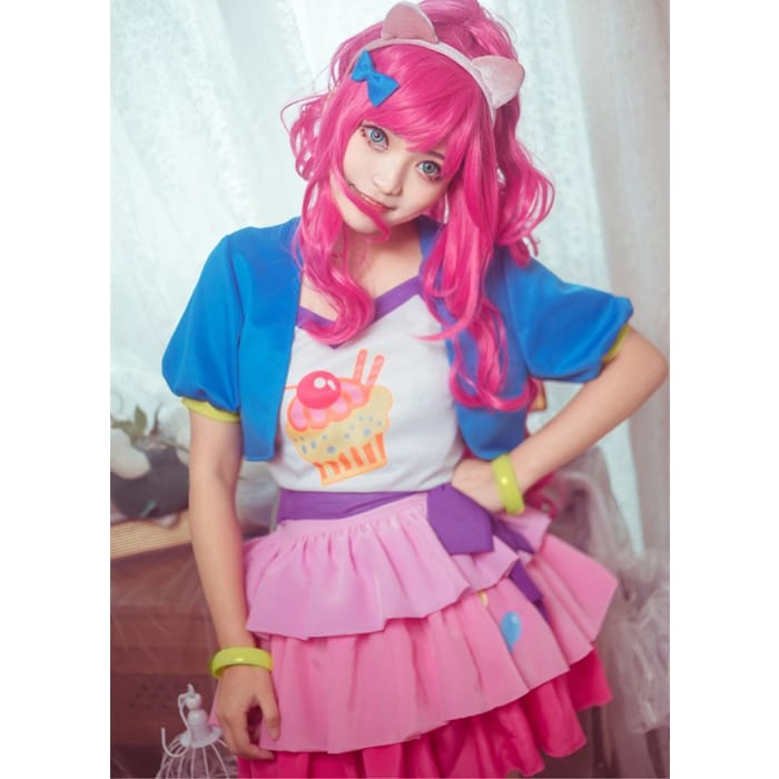 My Little Pony Pinkie Cosplay Costume C13742 - Cospicky