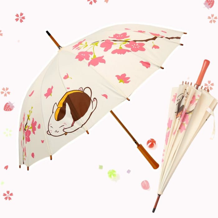 Natsume Yuujinchou Nyanko Sensei Totoro Umbrella CP179530 - Cospicky
