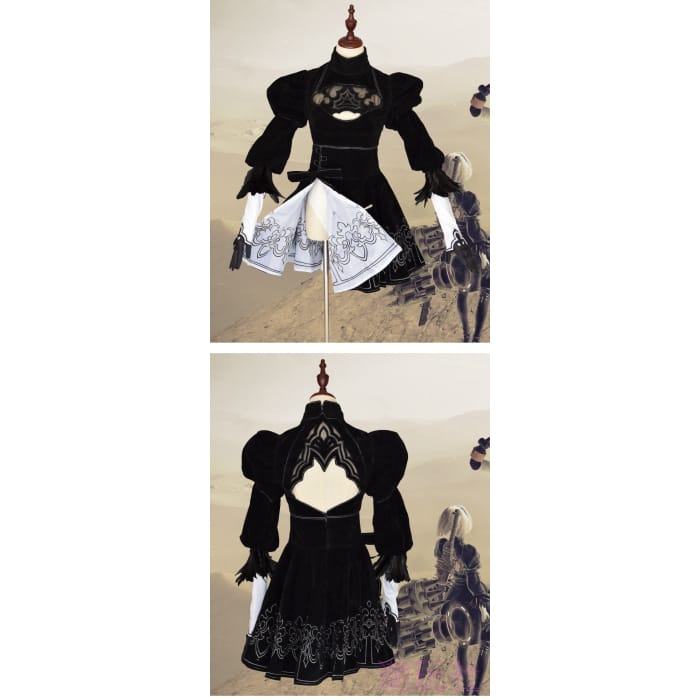 NieR:Automata 2B Cosplay Costume C13146