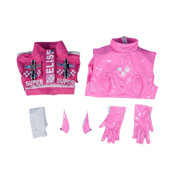 Nikke Goddess of Victory Alice Pink Cosplay Costume ON720