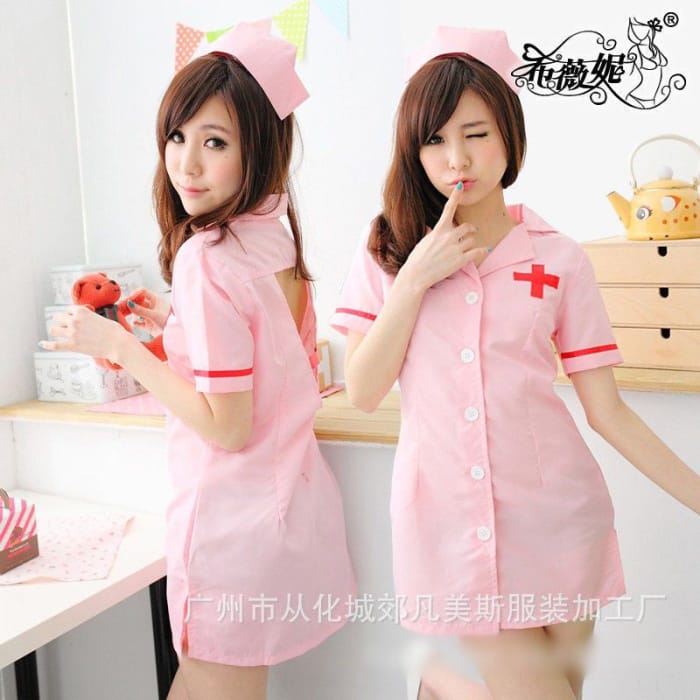 Nurse Lingerie Costume-1