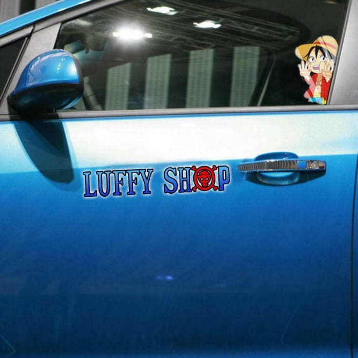 One Piece Car Sticker <br> Luffy Window - Cospicky