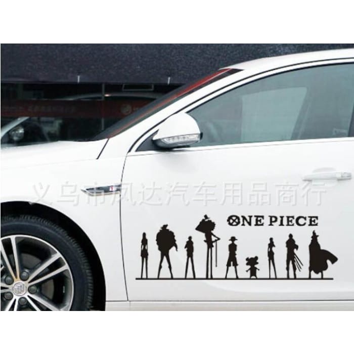 One Piece Car Sticker <br> The Straw Hats - Cospicky