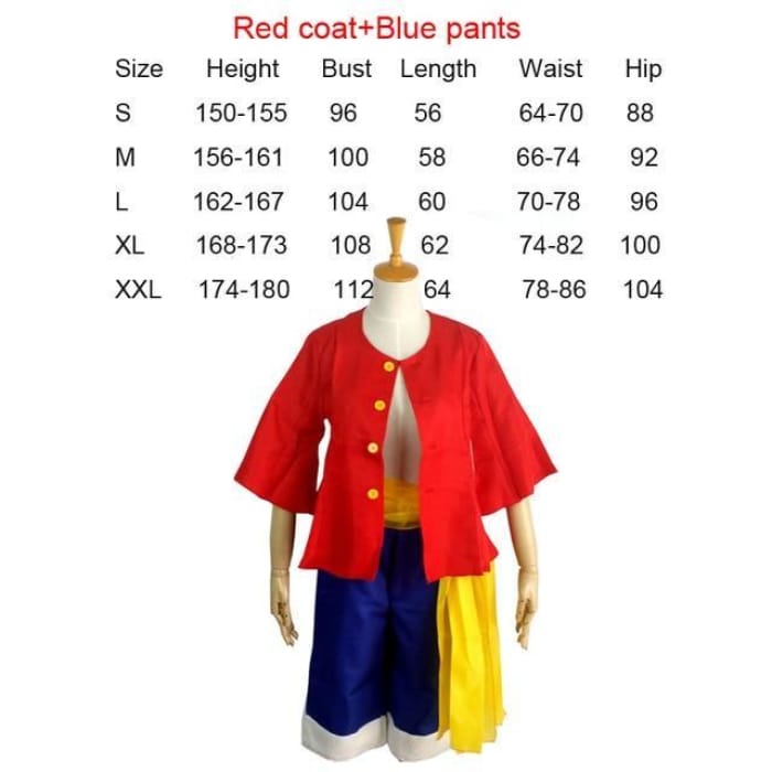 One Piece Costume <br> Luffy Costume - Cospicky