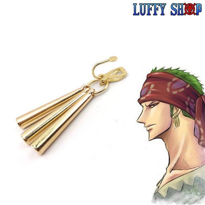 One Piece Earrings <br> Roronoa Zoro (Clip) - Cospicky