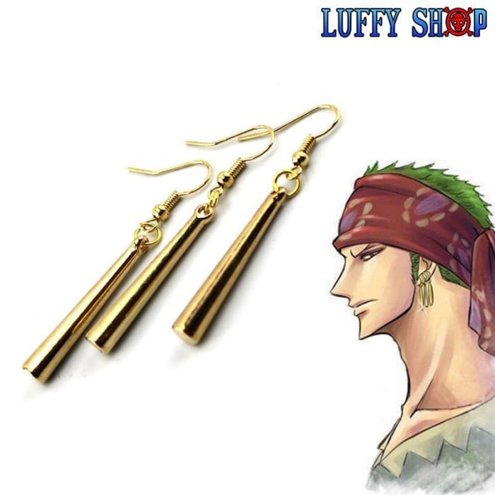 One Piece Earrings <br> Roronoa Zoro (Hook) - Cospicky