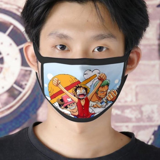 One Piece Face Mask <br> Chopper Luffy Zoro - Cospicky