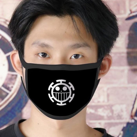 One Piece Face Mask <br> Law Jolly Roger - Cospicky