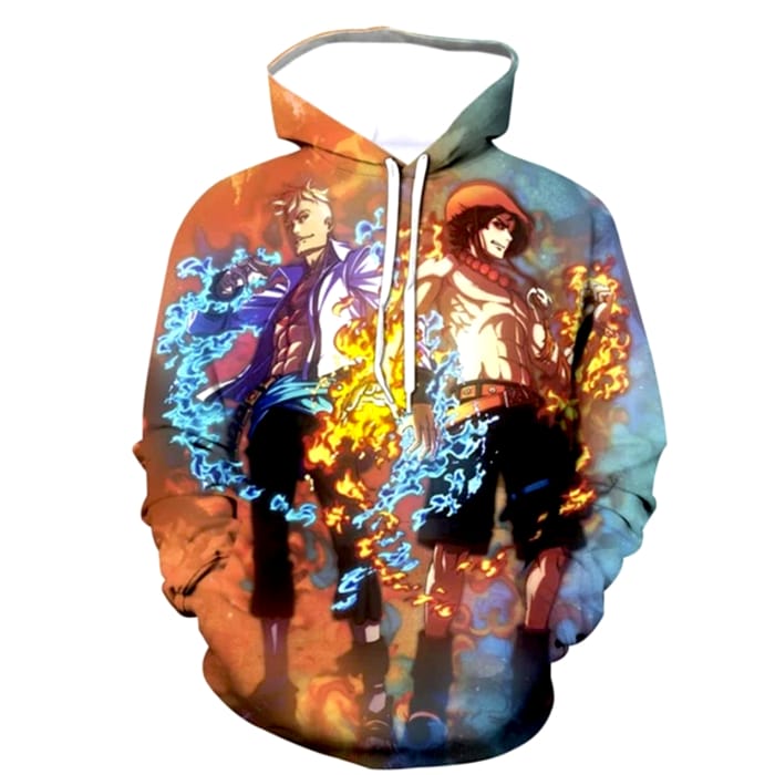 One Piece Hoodie <br> Ace & Marco - Cospicky