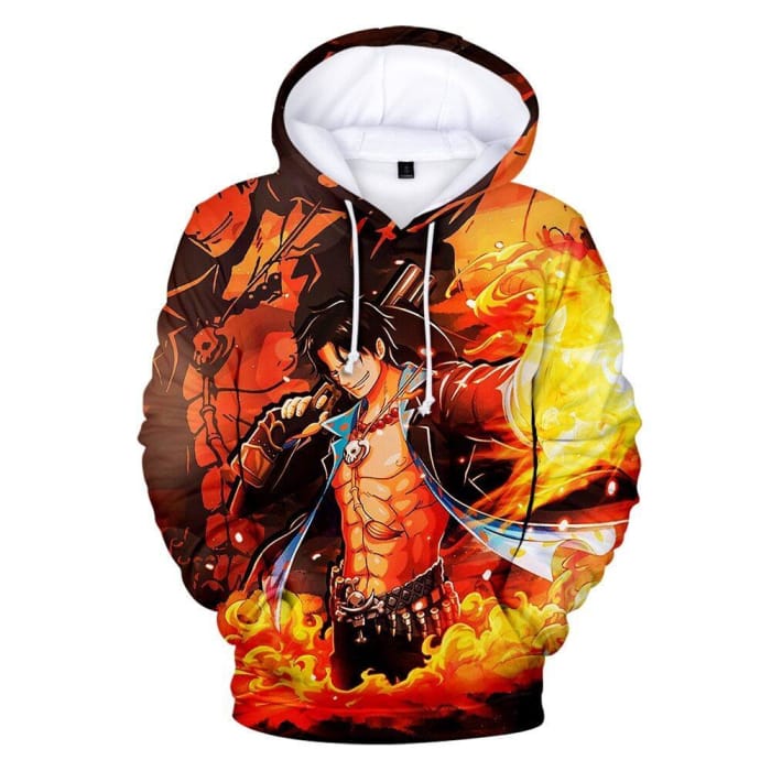 One Piece Hoodie <br> Ace Strong World - Cospicky