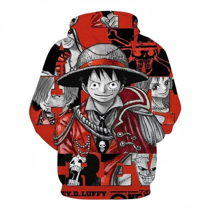 One Piece Hoodie <br> Captain Luffy - Cospicky