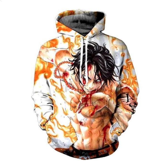 One Piece Hoodie <br> Portgas D Ace - Cospicky