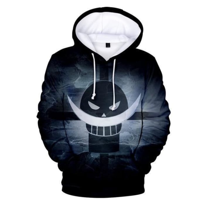 One Piece Hoodie <br> Whitebeard Jolly Roger C15784 - Cospicky