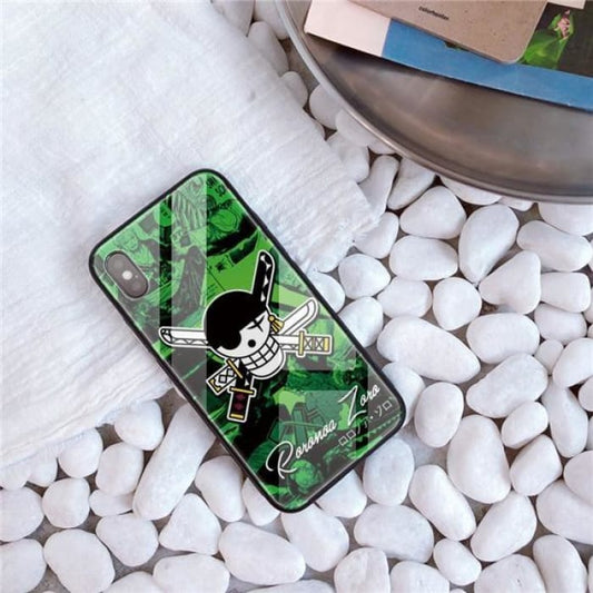 One Piece iPhone Case <br> Zoro Jolly Roger - Cospicky