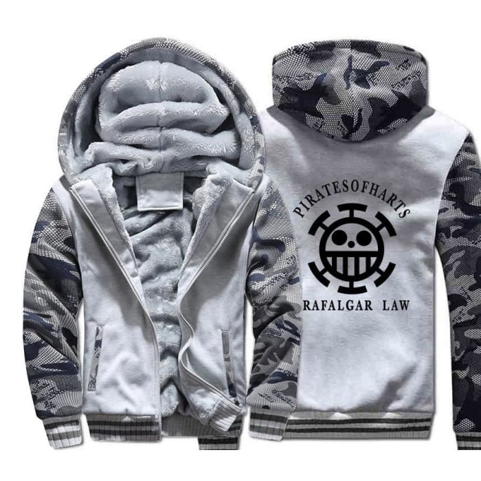 One Piece Jacket <br> Law (Camo White) - Cospicky