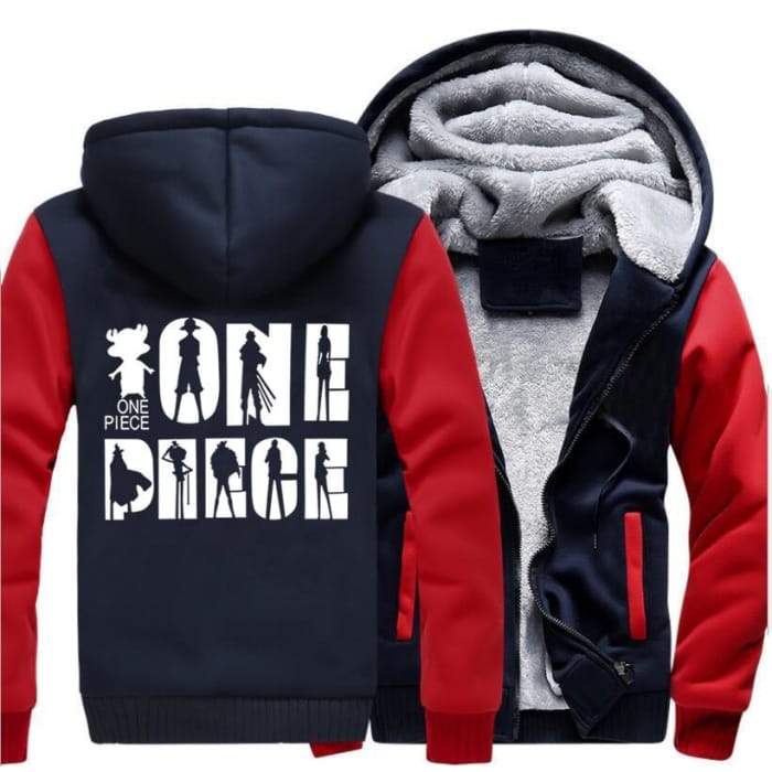 One Piece Jacket <br> Logo (Red & Blue) - Cospicky